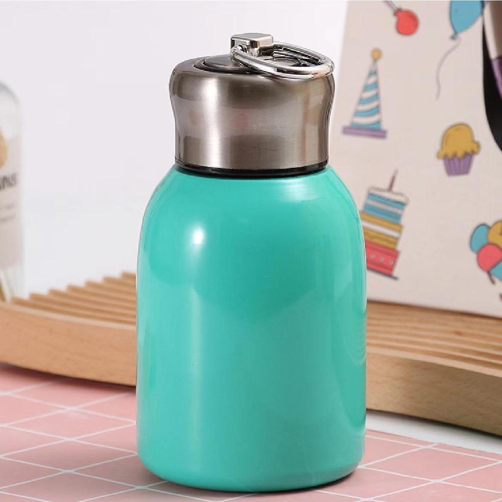 Chic Mini Stainless Steel Travel Thermos - Portable & Cute Water Cup for Outdoor Use