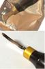Active Island Leathercraft Edge Treatment Tool for Line Drawing and A648 Ebony, Squeezing, (1.5mm)