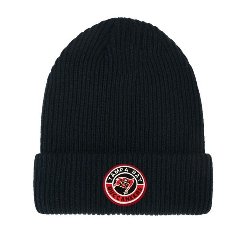 Sports Team Knit Hat - Rugby Baseball Ice Hockey Basketball Embroidered Warm Beanie