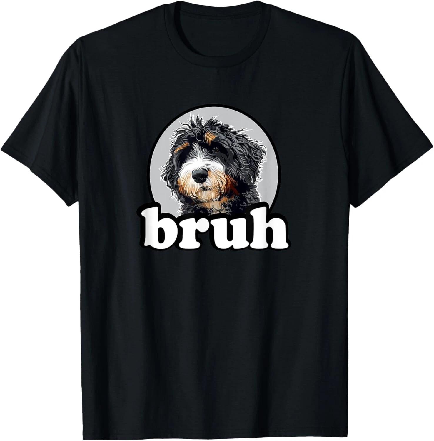 Cute Kids Bruh Bernedoodle Dog Lover Gift Unisex kids boys T-Shirt 120