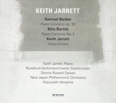CD KEITH JARRETT - Samuel Barber/Bela Bartok ECM2445 ECM Records 2015 Deutschland Jazz Gebraucht