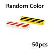 MOC Tile Smooth Printed 1x1 1x4 1x6 2x2 Assemble Particles 2431 3068 Flat Wood Grain Pattern Traffic Warning Bricks Accessories