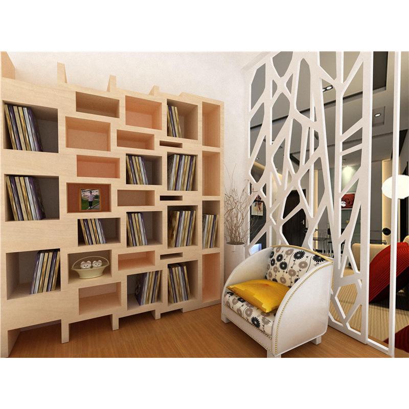 High-Definition Douyin-Moderator-Hintergrund: Bücherregal Bürodeko