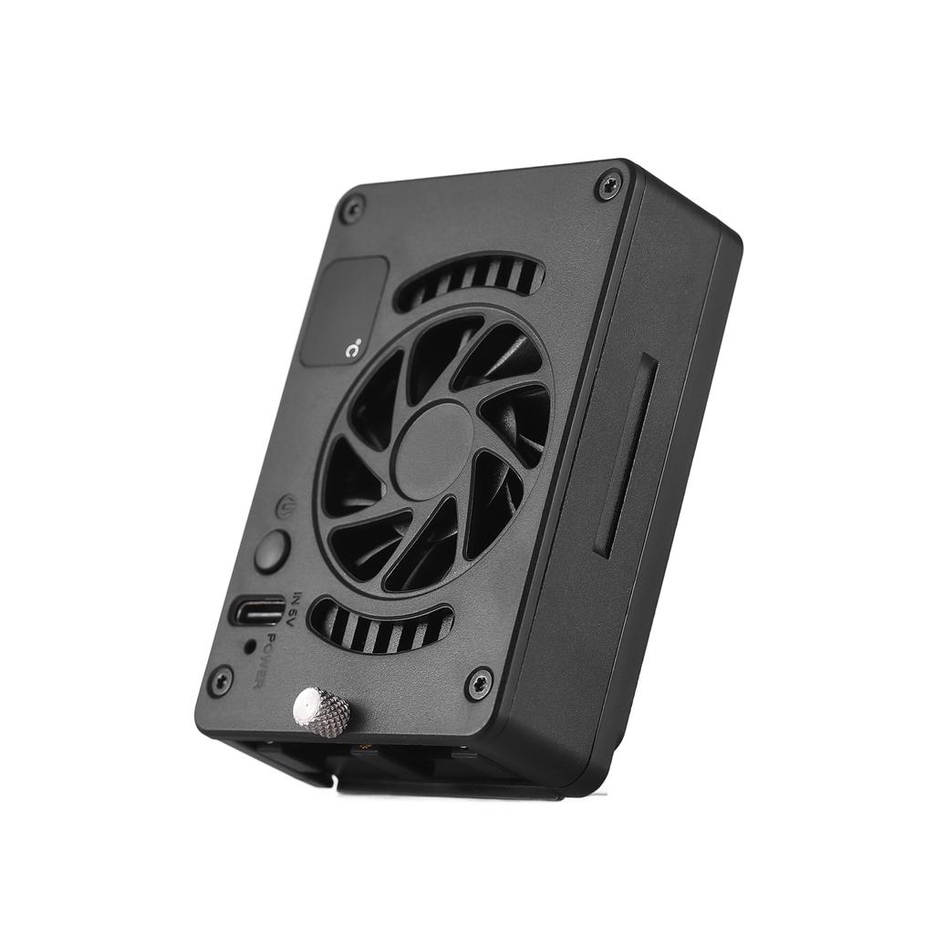 Universal Camera Cooling Fan External Cooling Fan for Phone with OLED Display USB Powered Phone