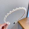 1PC Fashion Pearl Temperament Vintage Pearl Hair Hoops For Women Ladies Simple Non-Slip Headband Hair Band Hair Accessories