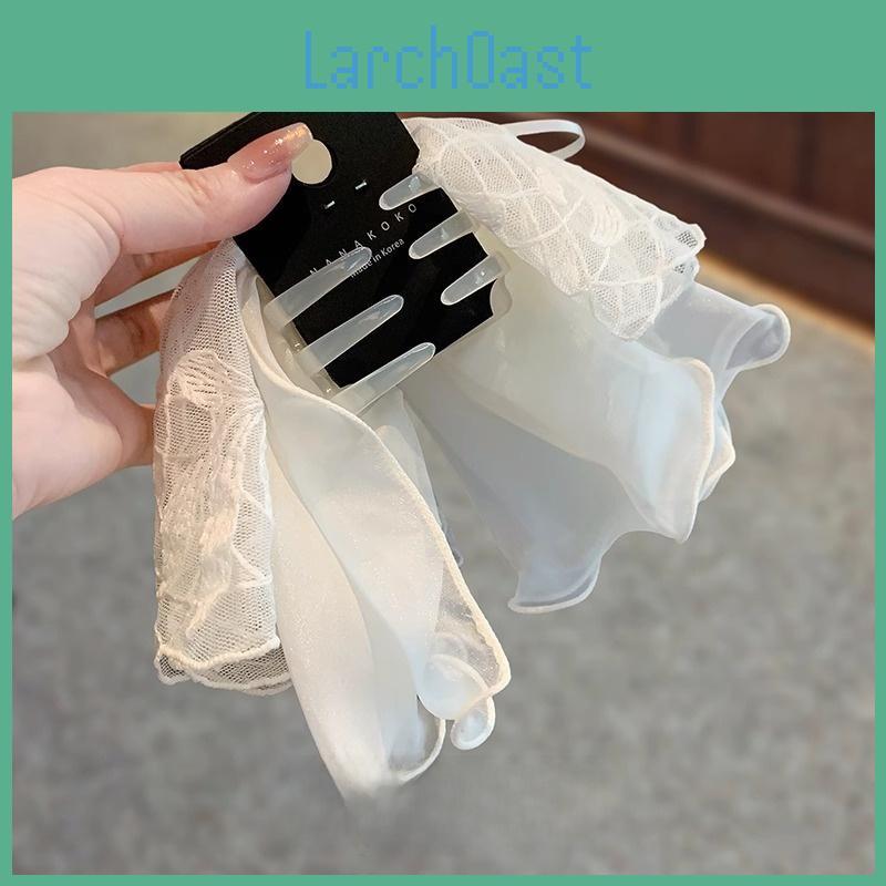 Butterfly Hair Clip With Lace For Women Spring 2025 Handmade Fashion Accessory