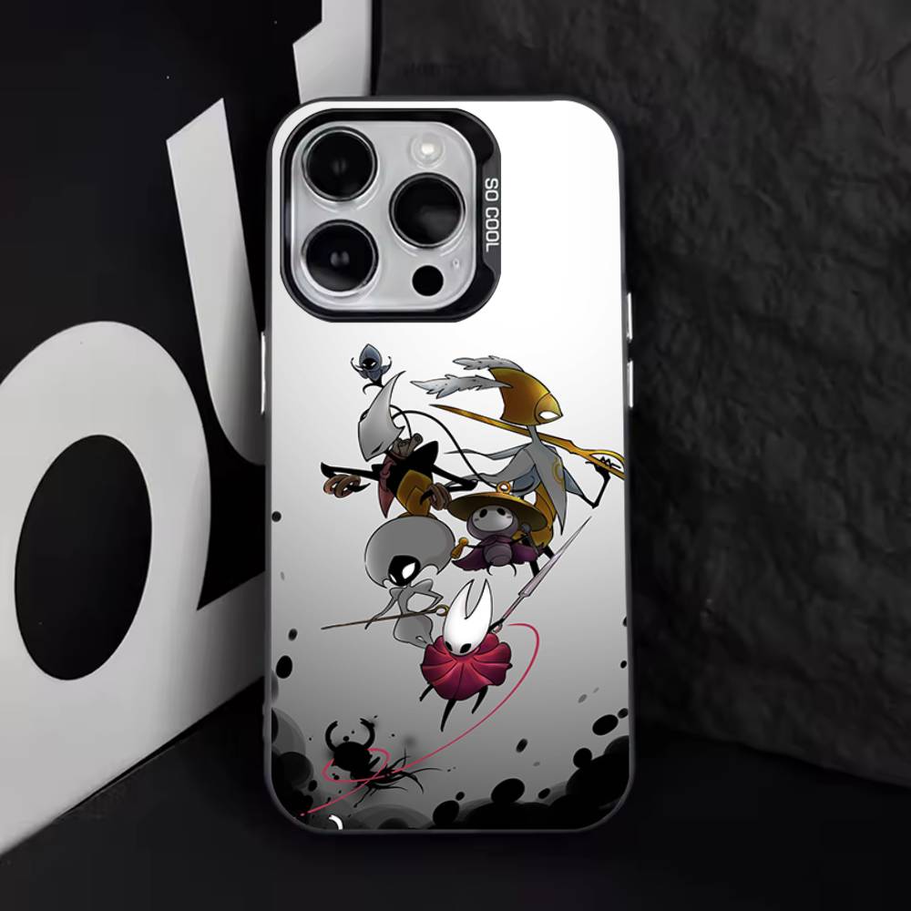

Cool H-Hollow Knight new Phone Case For iPhone 17,16,15,14,13,12,11,Pro,XS,Max,Plus,Mini,SE4,E Black Matte Shockproof Cover iPhone15PRO