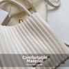 Plissiertes Design Umhängetasche Kette Schulter Eimer Tasche Trendige Schulterhandtasche Vielseitiger Stil