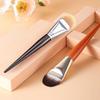 Tongue-Shaped Flat Head Foundation & Mask Brush - Soft Makeup Tool