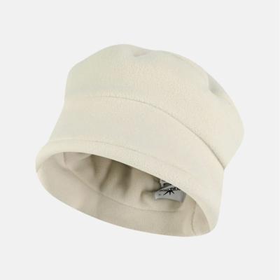 SUNLOVE Fleece Roll Hat Ivory