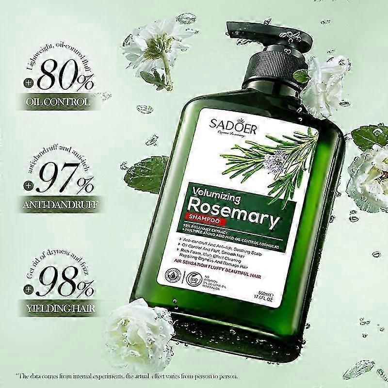 Rosemary Volumizing Shampoo,Conditioner & Hair Cair Oil Set,Promotes Hair Growth & Scalp Health,Strengthen Weak Hair