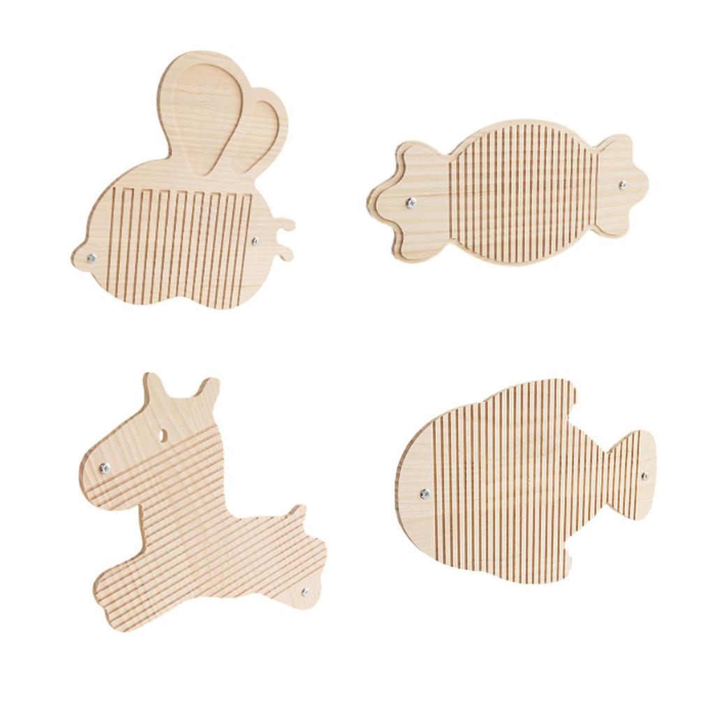 Rabbit Scratch Pad Scratching Pad Grinding Claws Rabbit Toys Playing Small