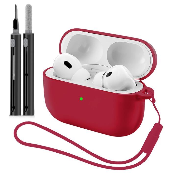 (2026 New) for AirPods Pro 3 Soft Silicone Case Cover For AirPods Pro 3rd Generation Shockproof Protector Case with Cleaner Kit