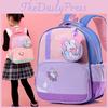 Colorful Nylon Kindergarten Backpack For Boys And Girls With Comfortable Shoulder Straps