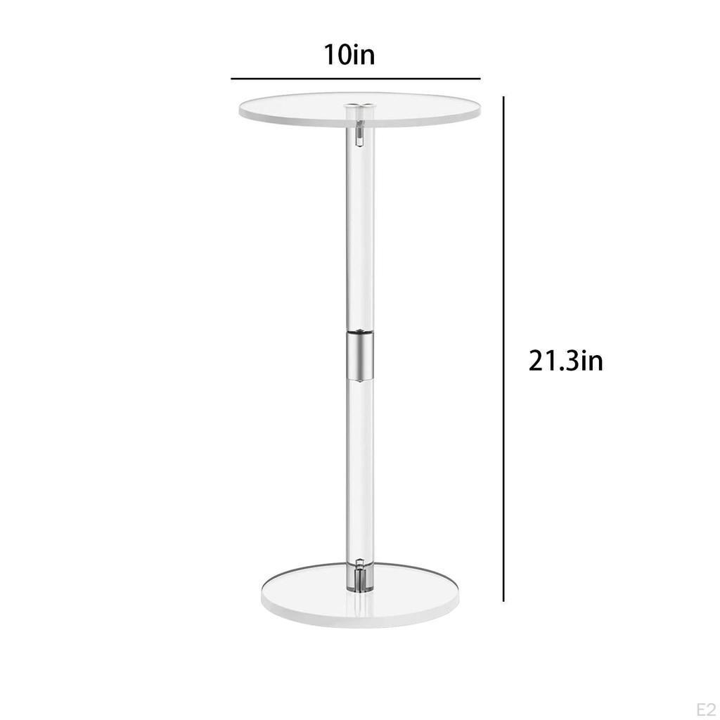 Side Table Couch Round Small Furniture Stable Decoration Bedside End for