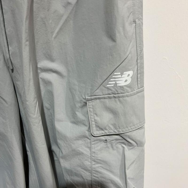 New Balance Lightweight Woven Cargo Pants Nbntg2w412 Gray