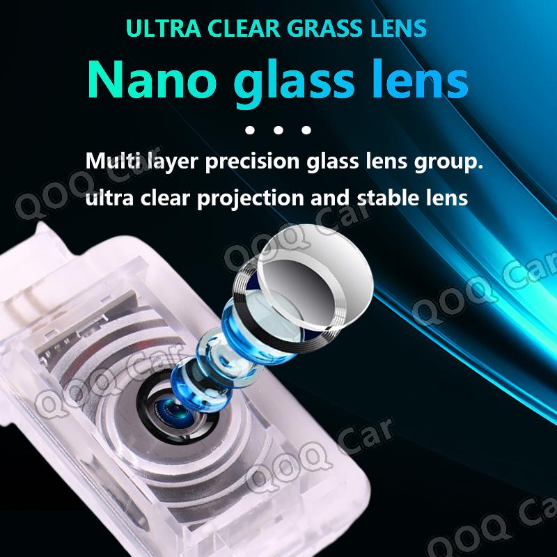 Car Door Welcome Shadow Lamp For Cadillac OPTIQ LYRIQ CT5 CT6 GT4 XT4 XT5 XT6 ATSL SRX XTS Laser Puddle Projector Ghost Light HD