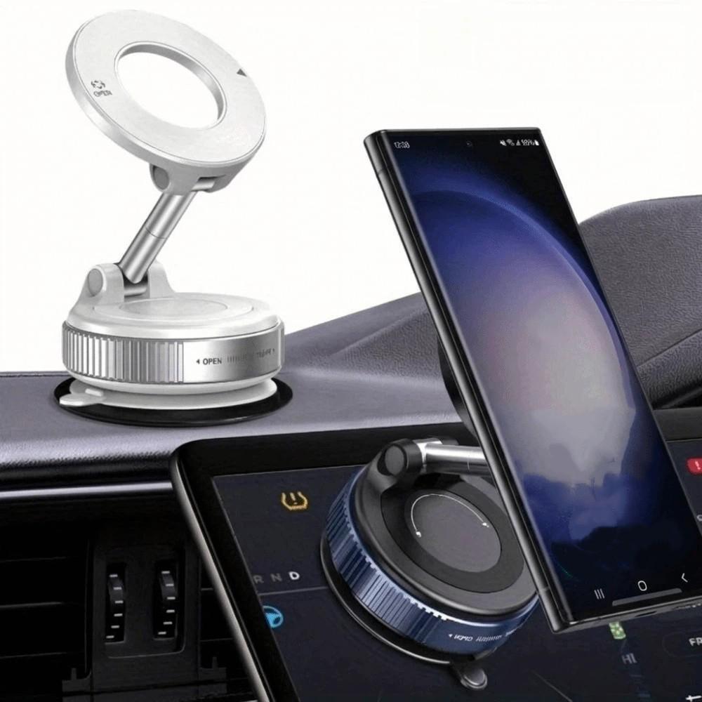 Strong Magnetic Adsorption Magnetic Phone Mount Foldable Design Dashboard Phone Holder  Car Use