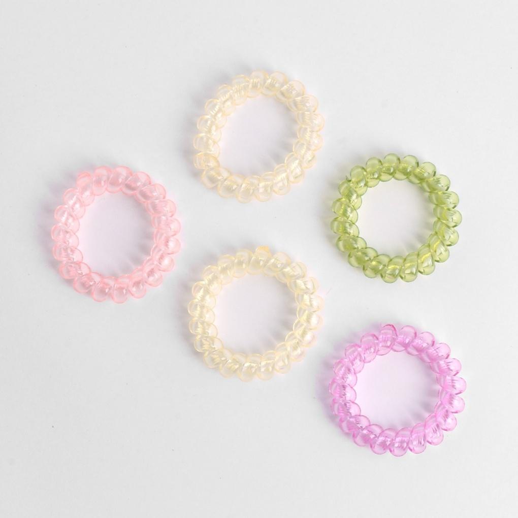 Women's Spring Spring Hair Band 5-piece Set Hair Elastics