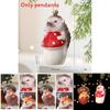 Christmas Tree Decor Squirrel Hedgehog Theme Plastic Ornament For Holiday Celebration