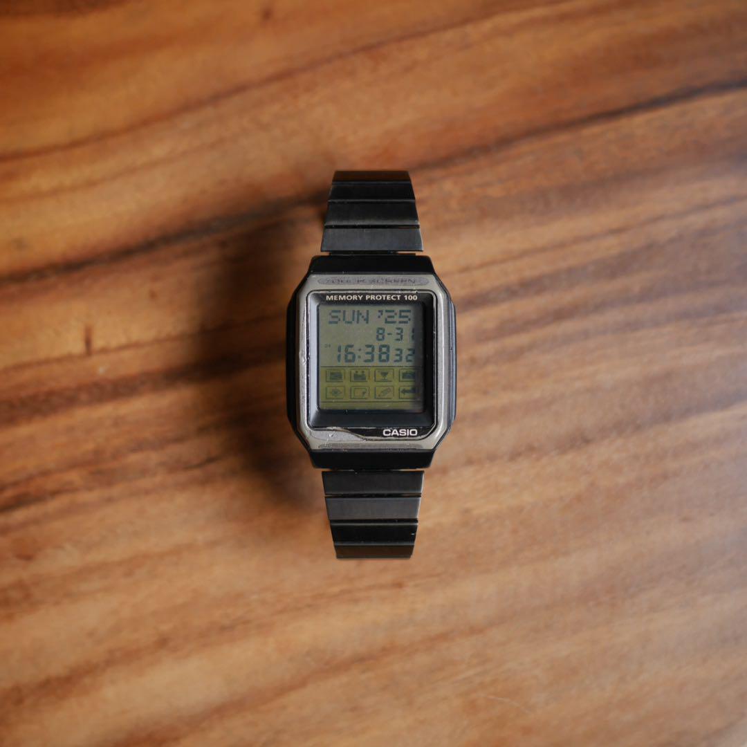 

[USED] Overseas Limited Edition CASIO VDB-101 Black Data Bank Touchscreen