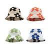 Crochet Flower Bucket Hat Sweet Knitted Fisherman Hat for Girls Camping Trip