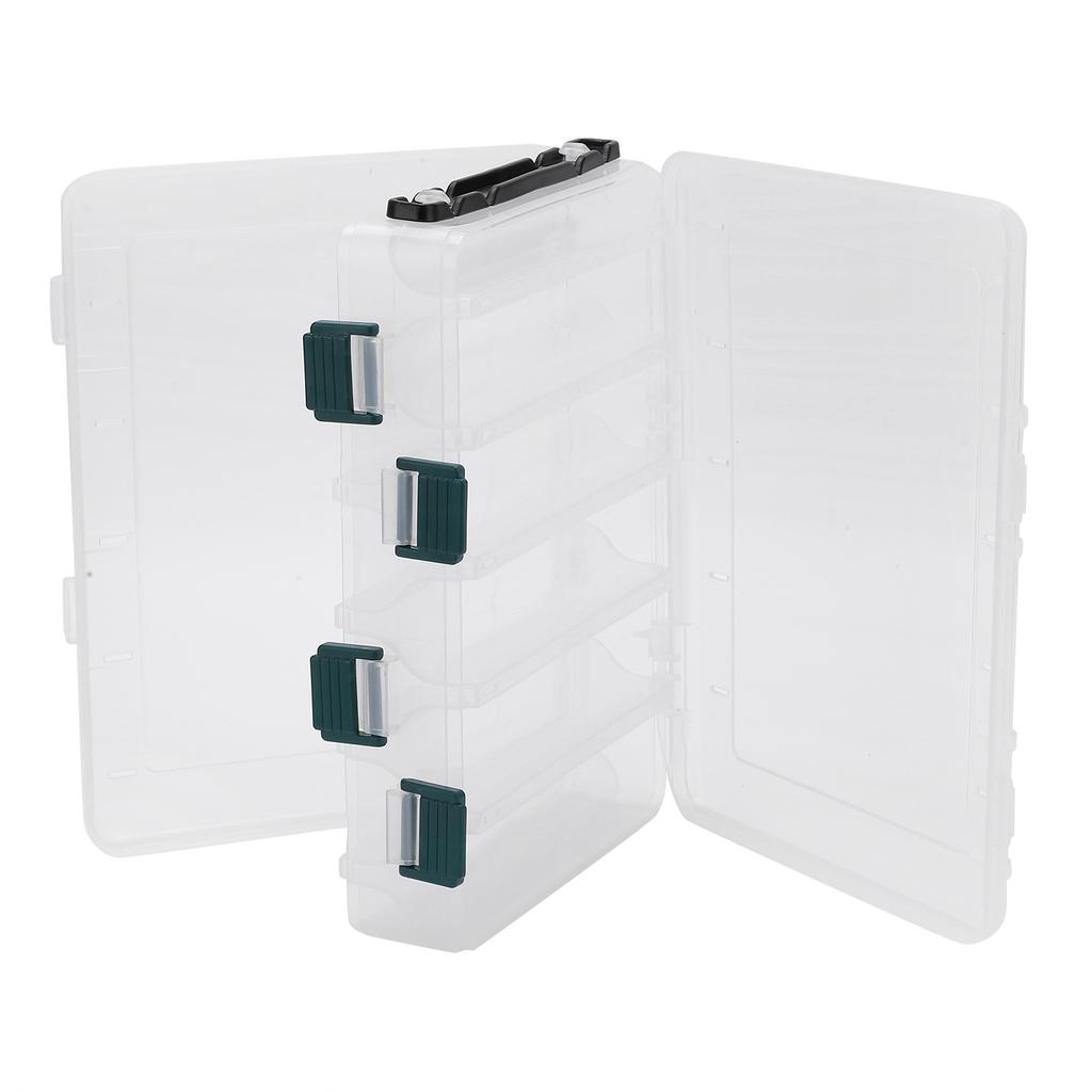 Fishing Tackle Box Double Layer Multifunctional Portable Fishing Accessory StorageBox