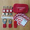 BHBL Lockout Tagout Kit -Lockout Tagout Tag, Nylon Tie, Nylon Storage Bag, RedSafety Padlock, Lockout Tagout Locks (Red Kit)
