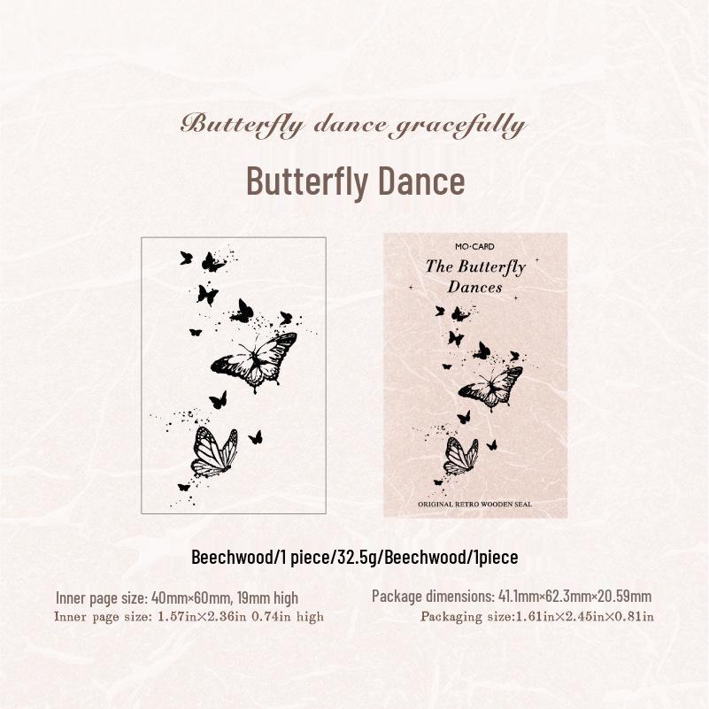 Дневник Mò Mò из бука, серия «Ретро-мистерия» - Художественный материал для декоративной росписи DIY