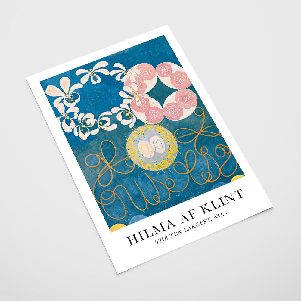 Plakat Hilma af Klint The ten largest no. 1