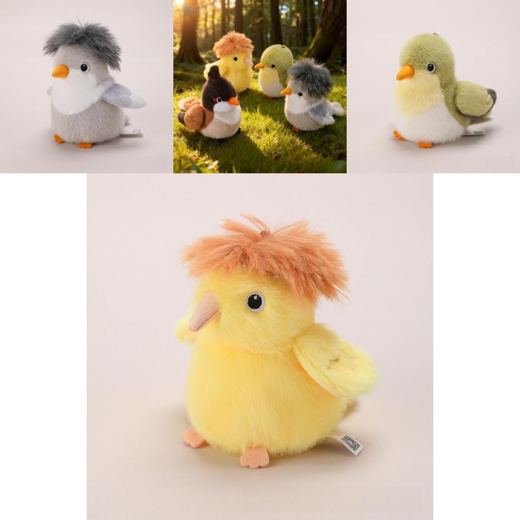 Cute Bird Stuffed Animal Plush Toy For Playroom Decor And Gifts