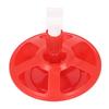 2 Set Automatic Chicken Waterer Multiple Compartments PP G3/4 Poultry Drinking Bowl for Chicks Ducks Geese Farm Supplies