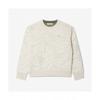 Lacoste Women S Flower Pattern reverSible Padded SweatShirt [white]