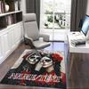 1PC Custom Name Day Dead Celebration Theme Floor Mat Ideal for Living Room, Game Rooms, Office, Bedroom,Floor Mat Playful Design