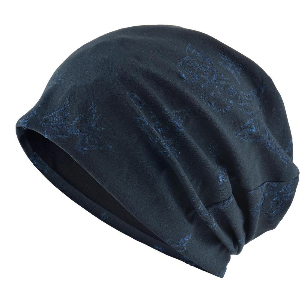 Autumn/Winter Unisex Pullover Hat: Trendy, Loose Fit, Thin Stacked Style, Double-Layer Postpartum Cap