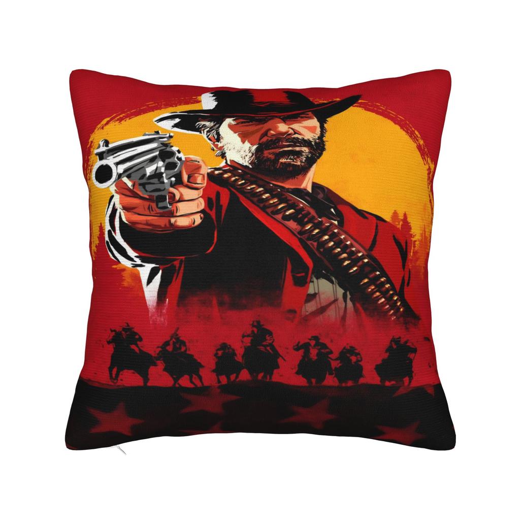 Car Decorations Arthur Morgan Pillowcase Stuff  Pillow Cover Zipper Multiple Sizes