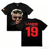 2026 Hot Sale Lamine Yamal #19 Unisex Cotton Jersey T-shirt Y2K Men Women Cotton Round T-shirt Hip Hop Streetwear Gothic Cotton Oversized T-shirts