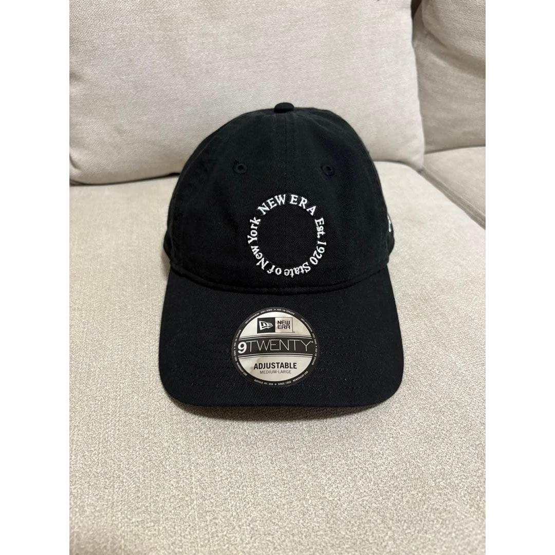 Used NEW ERA 9TWENTY Cap Black Circle Logo