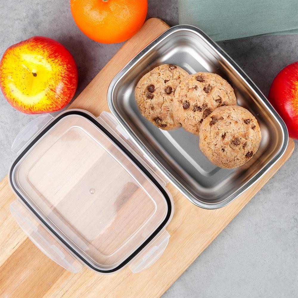 Food Container Lunchbox Steel With Seal 700 Ml
