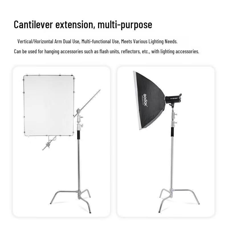 Heavy-Duty 3.3m Magic Leg Light Stand