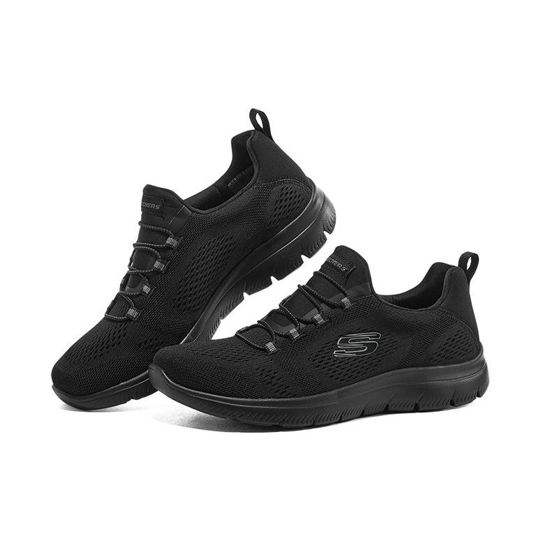 Skechers Summits Series Comfortable Low-Top Casual Shoes Women sneakers Black 149523-BBK