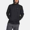 Under Armour Fleece® Solid Color Hoodie Men hoodies Black 1379744-001