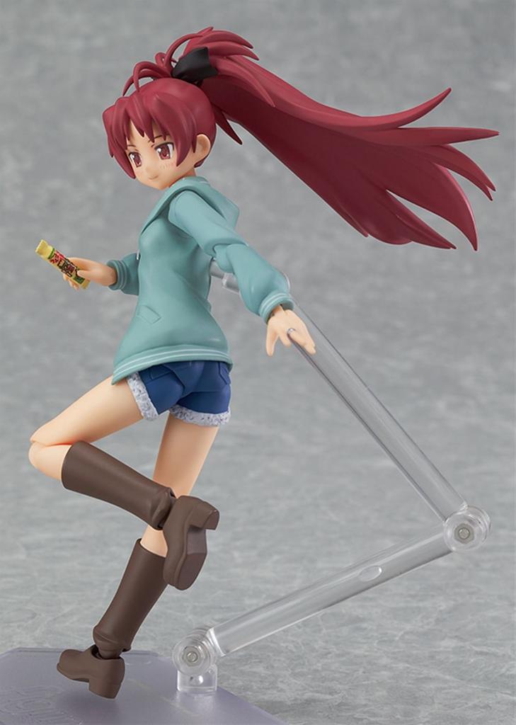 Figma Puella Magica Madoka Magica the Movie Kyoko Sakura v obyčejném oblečení malované pohyblivé ver. (ABS&PVC postava bez měřítka)
