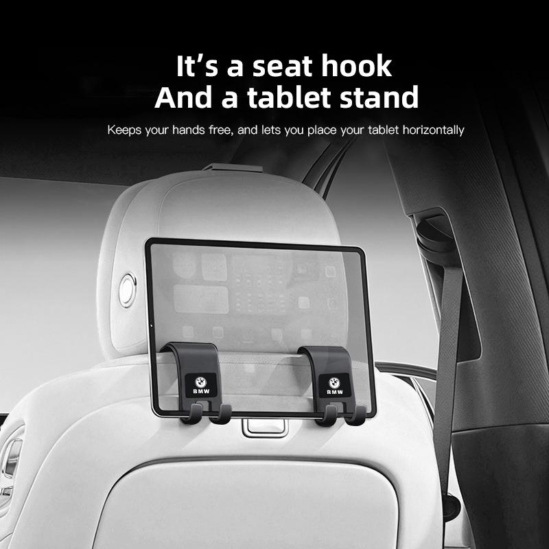 2Pcs Car Seat Back Hooks Storage Car Headrest Organizer Hanger for BMW E92 X1 X2 Performance F30 F40 F10 E91 X5 X6 E30 E28 X3 E9 mkcp79