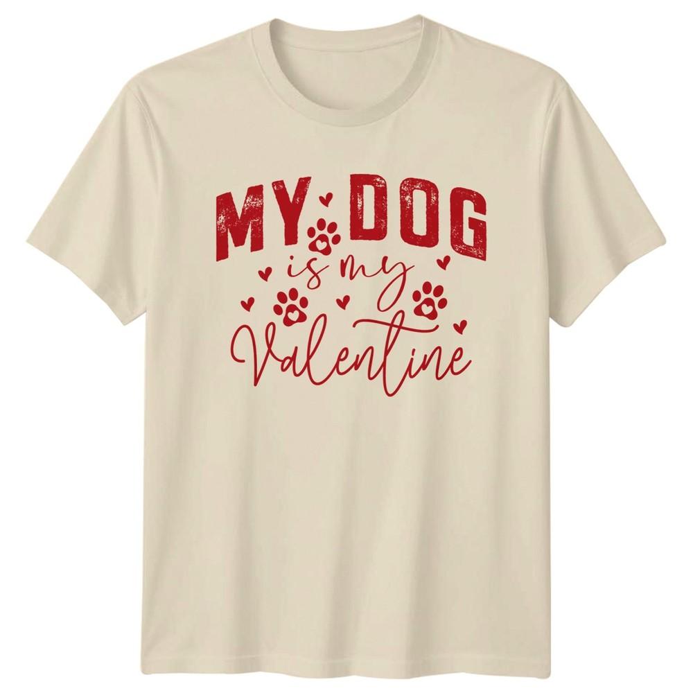 My Dog Is My Valentine TShirt Dog Owner Dog Valentines