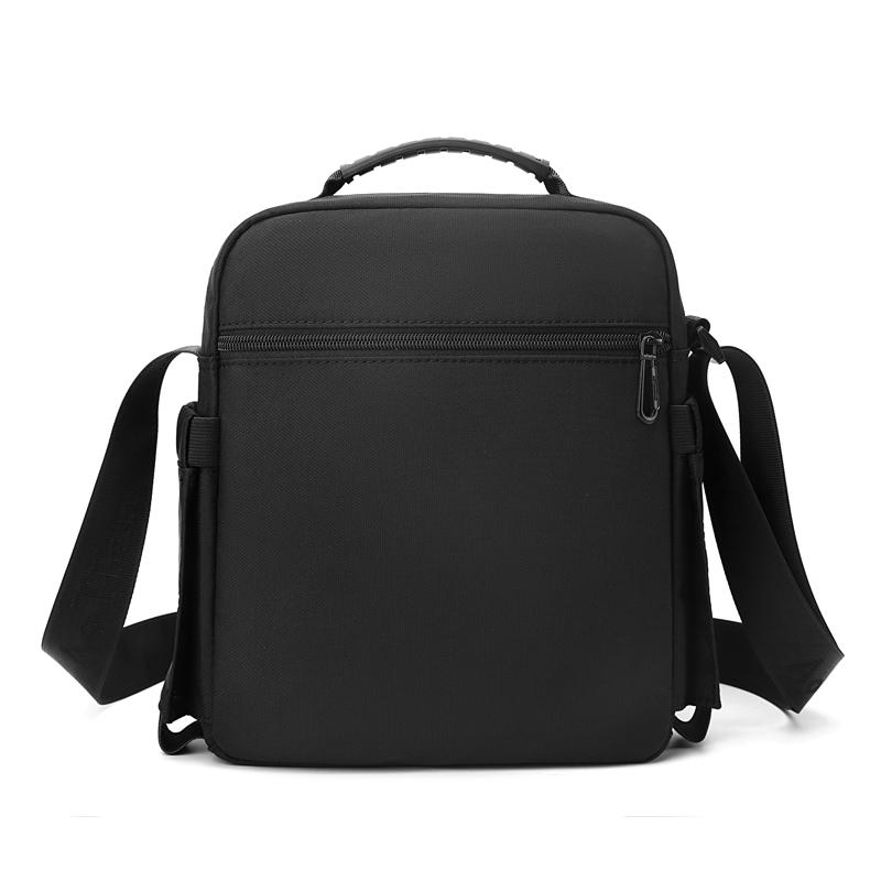 Geantă de afaceri pentru bărbați de capacitate mare, cu compartimente multiple, geantă de umăr crossbody din Oxford