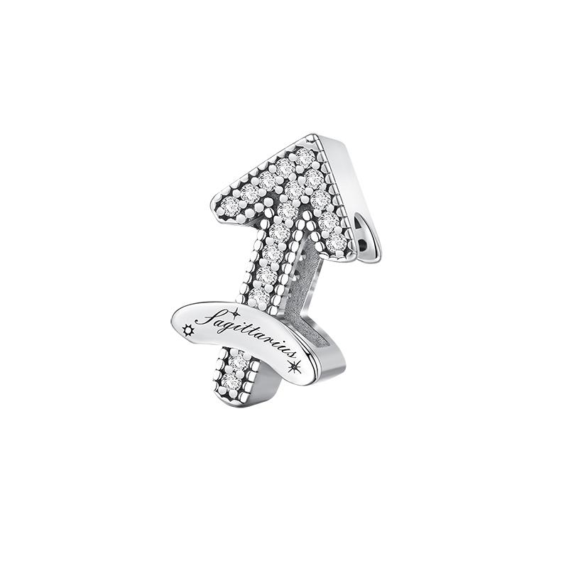  Breloques en cuivre Douze Constellations Perles Conviennent Fabrication Bracelet Collier DIY Cadeau de Bijoux Fins de Haute Qualité