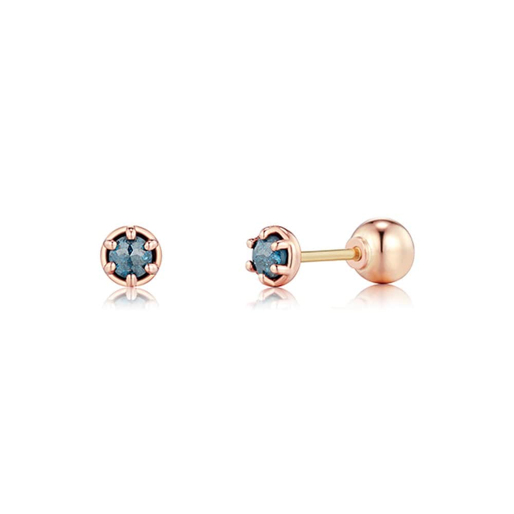 STONEHENGE 14K Diamond Piercing T1421D (Single)