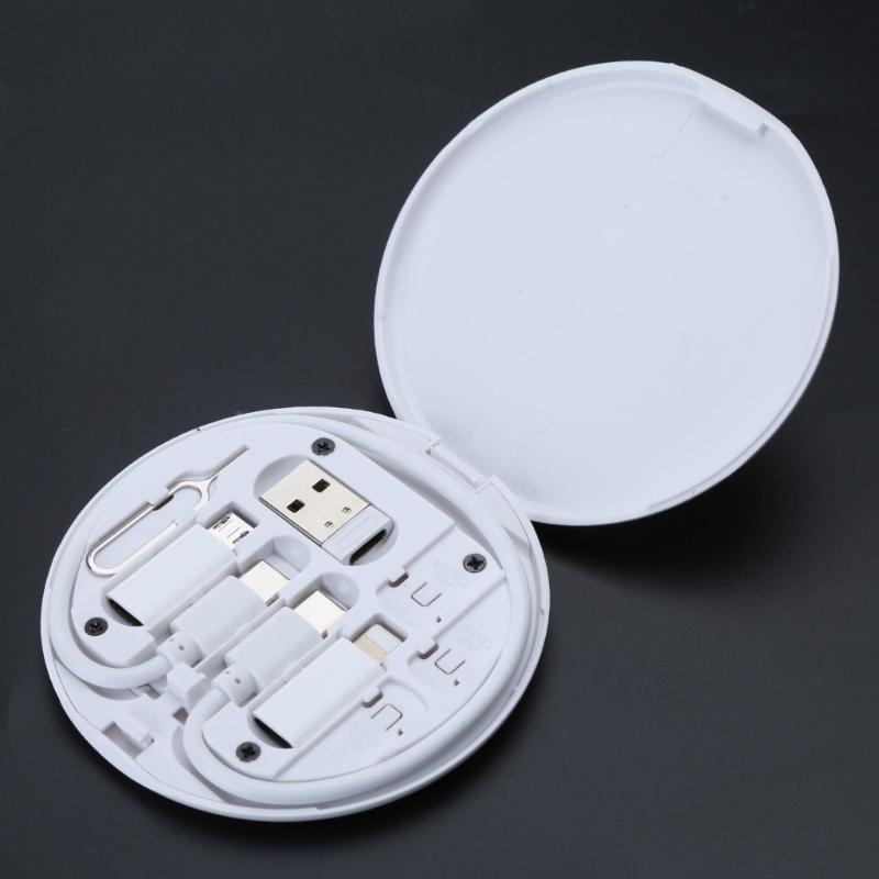 5 in 1 Multifunktionales Handy Ladekabel Kit Für 12 Pro Max XR USB Kabel Typ C Adapter 60W Ladekabel Tragbar