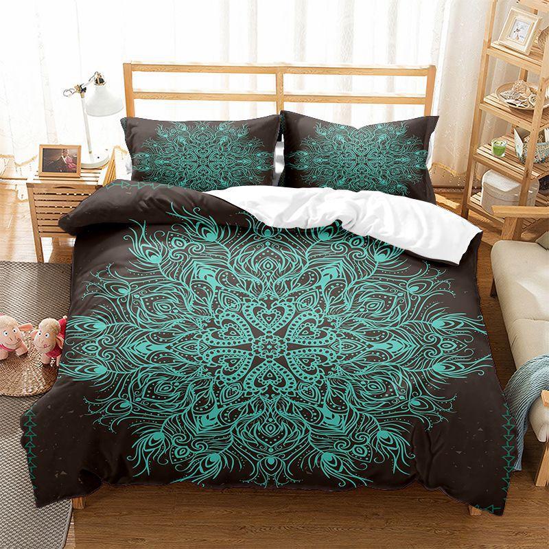 Fashion technology printing, 3D digital printing, bedding, duvet covers, pillowcases, three-piece sets